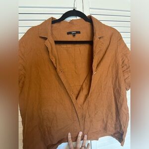 Quince 100% linen short sleeve